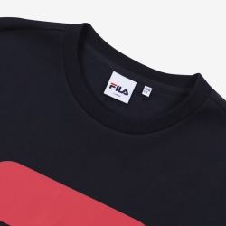 Fila Big F Logo - Miesten Hoodie - Laivastonsininen | FI-54957